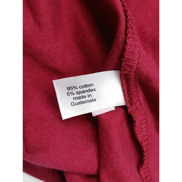 Lane Bryant Essential Red Cotton Stretch Spaghetti Strap Top Womens 26/28 NWT - Picture 7 of 7